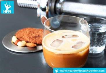 Protein Eiscafe Rezept (Kokos-Vanille)