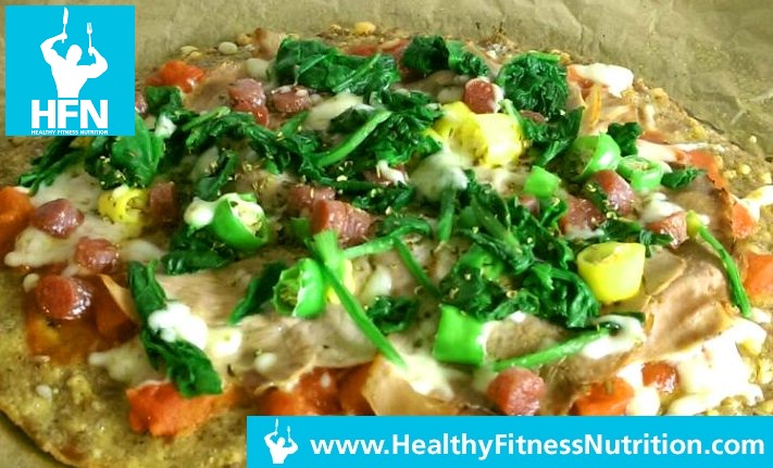 Low-Carb Pizza Rezept