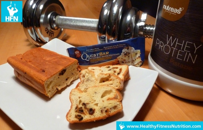 Questbar Rezept Serie: Vanille Protein Blondies