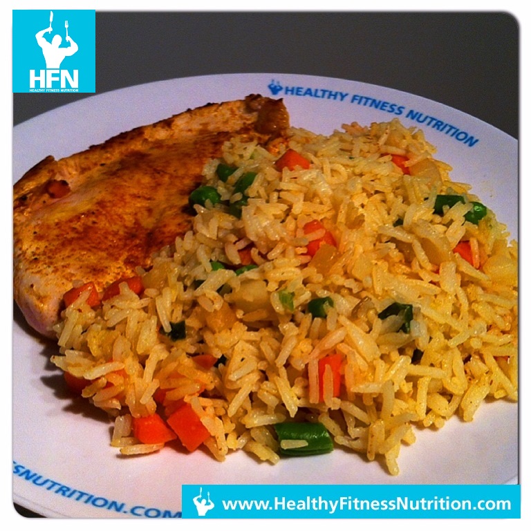 Post-Workout Recipe: Tandoori Masala Turkey with Vegetable Rice
