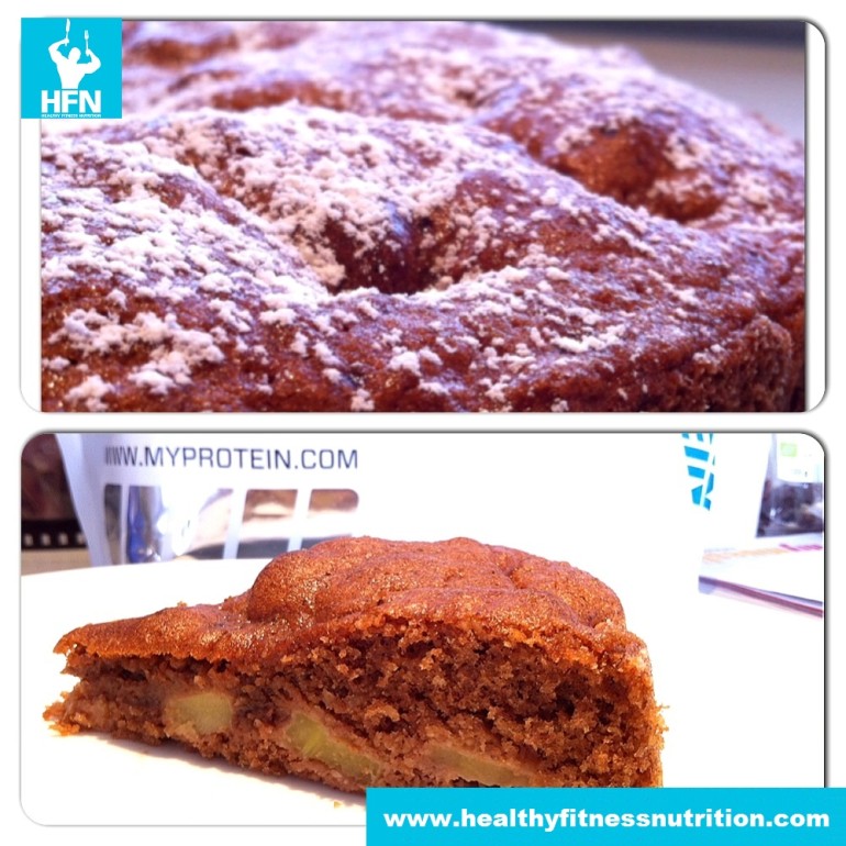 Fitness Recipe: Protein Cake (Chocolate-Nut)