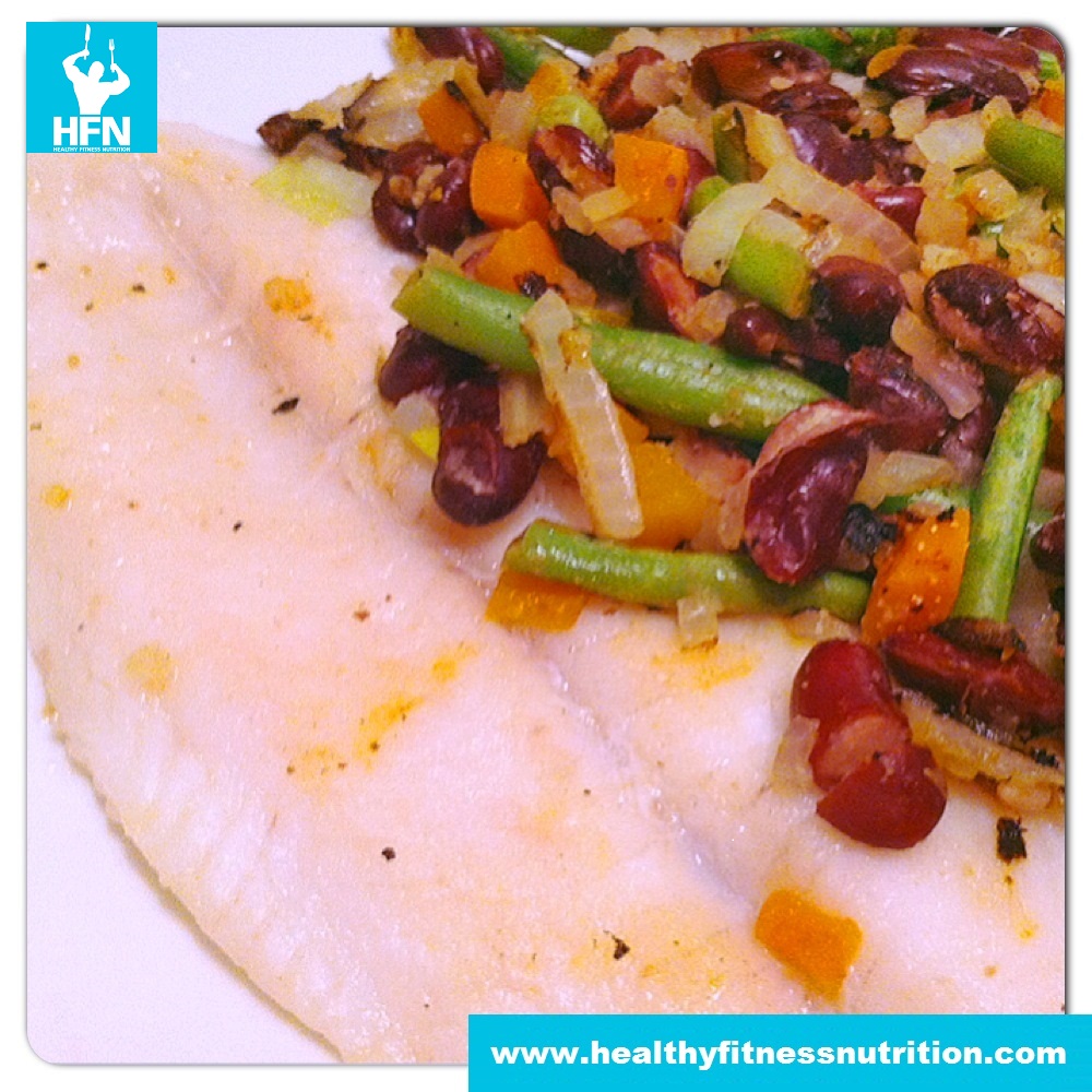 Iridescent shark with vegetables in soy sauce Healthy Fitness Recipes