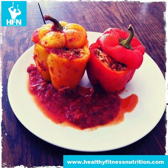 Post-Workout Meal: Stuffed Peppers