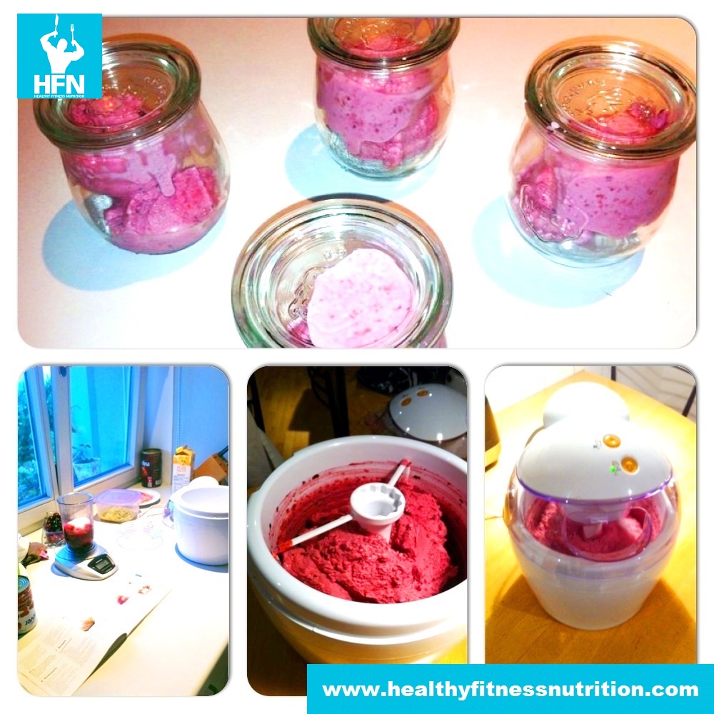 Protein Ice Cream Recipe (VanillaCoconut) Healthy