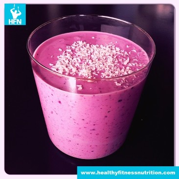 Fitness Recipe: Raspberry-Coconut Shake