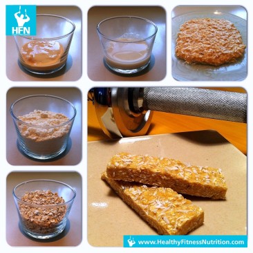 HFN Peanut Butter Protein Bar Recipe