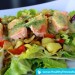 Salmon Salad with Mustard-Dill Marinade Low-Carb Meal