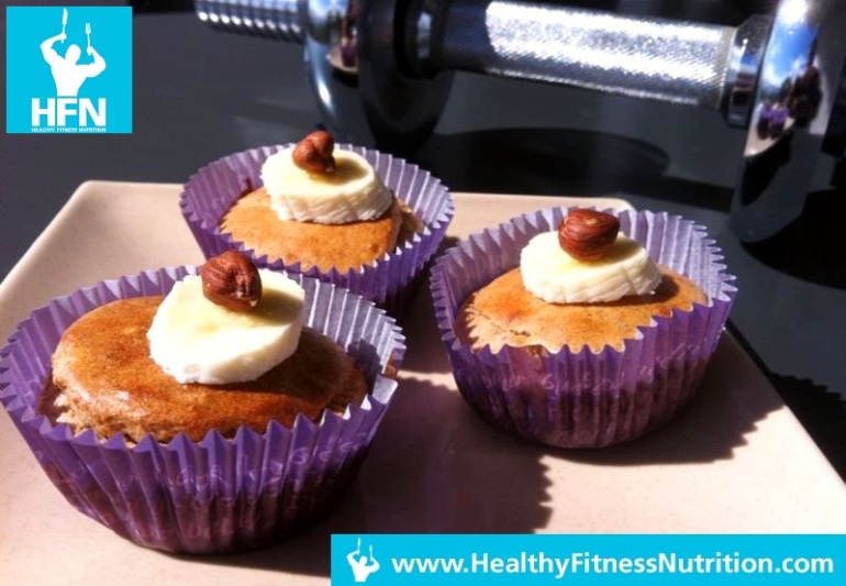 Banana Protein Muffins Recipe with Chia Seeds