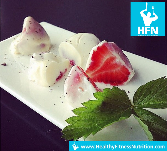 Protein Dessert Recipe: Protein Vanilla Strawberries